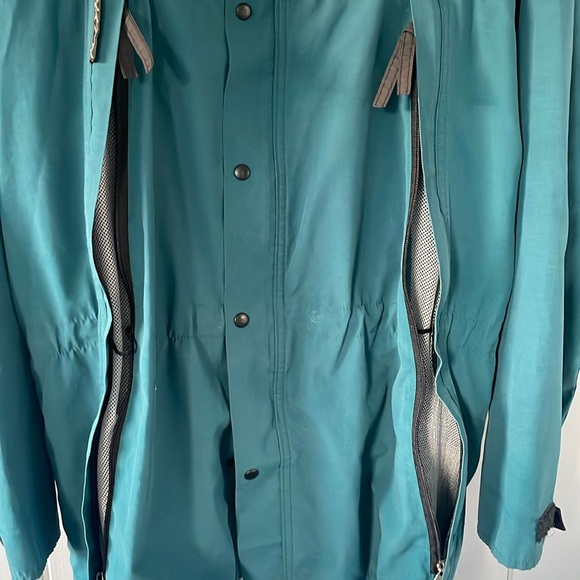 Vintage Kanuk Shell Windbreaker Jacket Full Zip Blue Green Layer Unisex Size XXL - Picture 5 of 16
